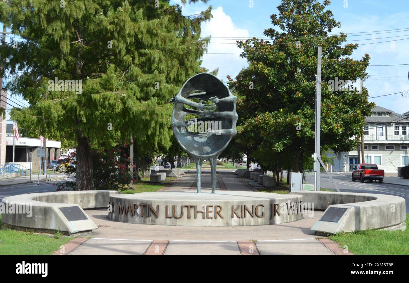 MLK Jr. Memorial New Orleans, Louisiana Stockfoto