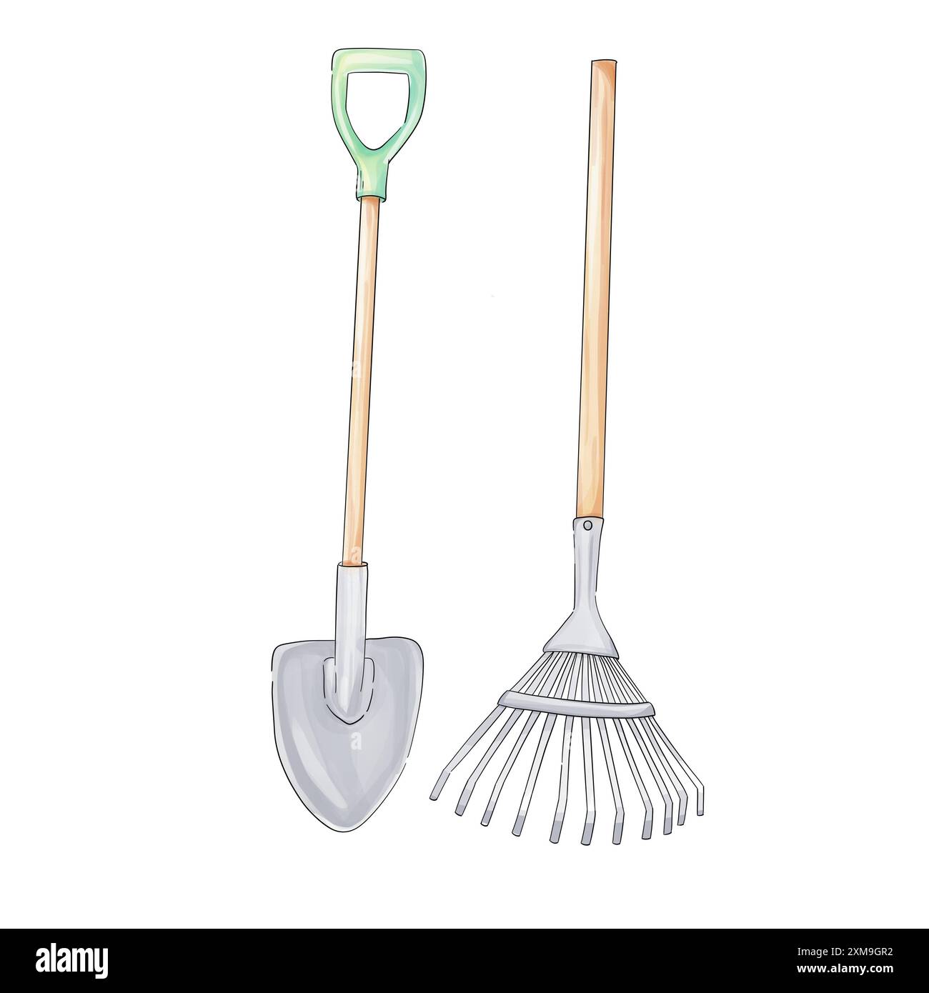 Schaufeln drawing -Fotos und -Bildmaterial in hoher Auflösung – Alamy