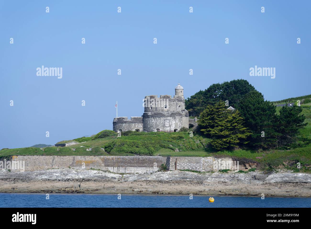 St. Mawes Castle, Saint Mawes, England, Großbritannien Stockfoto