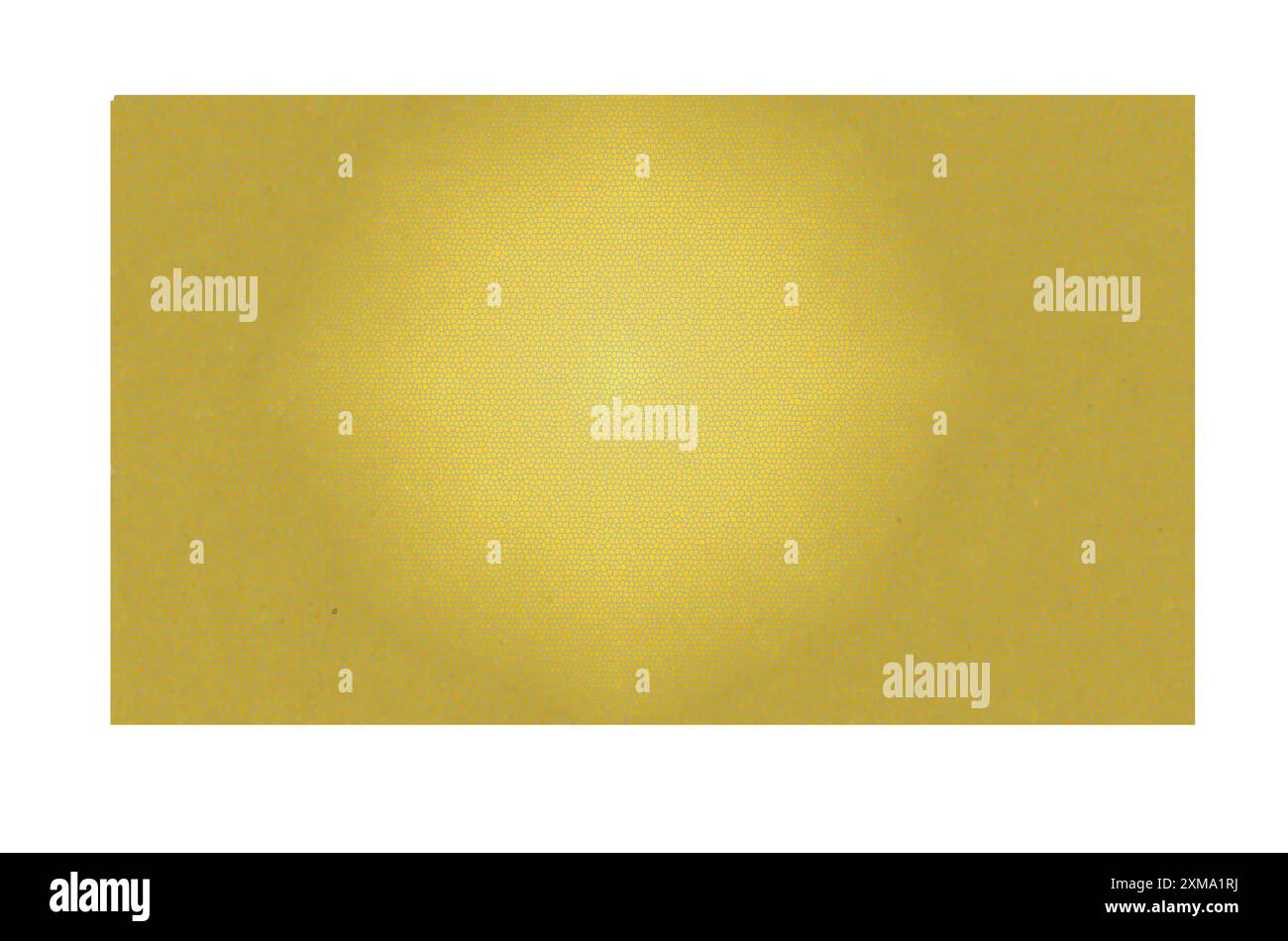 Abstraktes Bild mit einem hellen gelben Farbverlauf mit einem leuchtenden Effekt, der ein lebendiges und energetisches Gefühl vermittelt Stockfoto