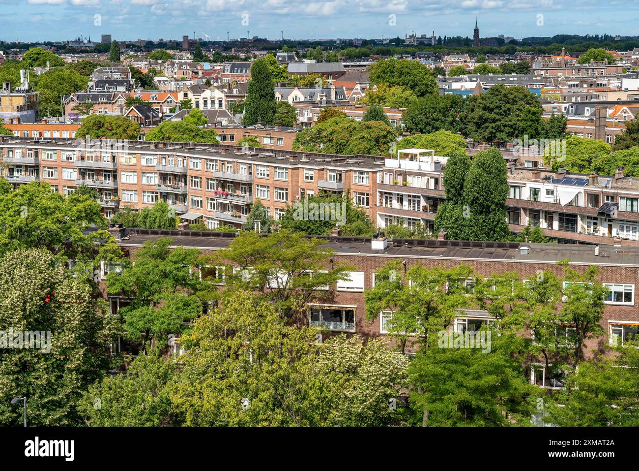 Das Stadtzentrum von Rotterdam, Stadtzentrum, Wohngebiet Rotterdam-Centrum, Niederlande Stockfoto