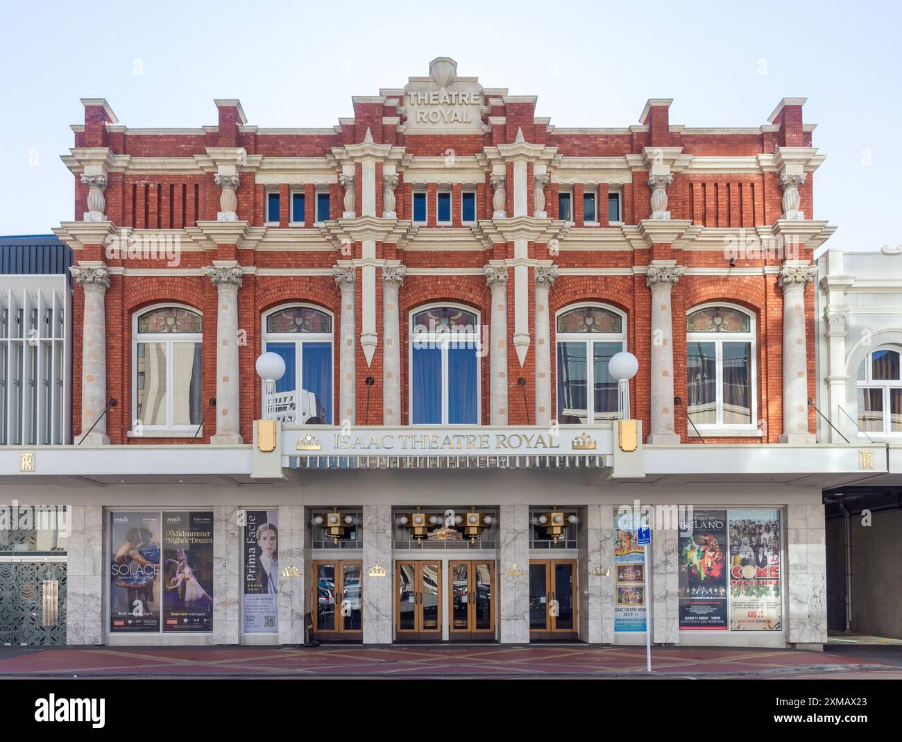 Isaac Theatre Royal, Gloucester Street, Christchurch Central, Christchurch, Canterbury Region, Neuseeland Stockfoto