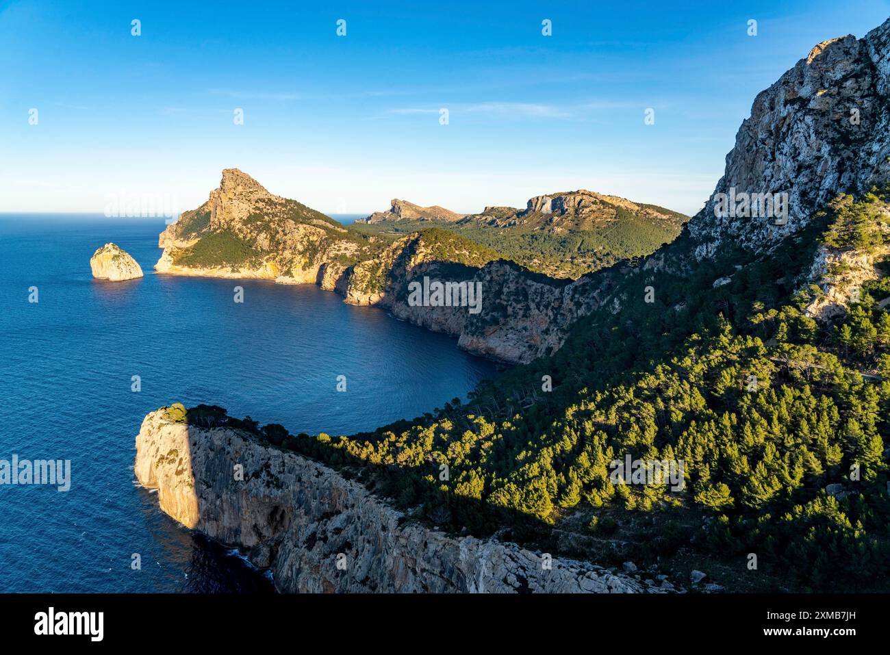 Nordwesten, Küste Es Colomer, Rocks, Mallorca, Balearen, Spanien Stockfoto