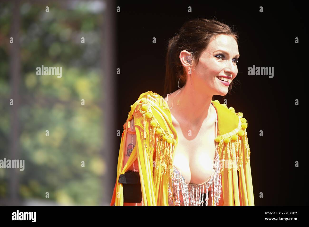 26. Juli 2024, Sheffield, South Yorkshire, U.. K: Sophie Ellis-Bextor beim Tramlines Festival 2024, Sheffield, Großbritannien (Credit Image: © Robin Burns/ZUMA Press Wire) NUR REDAKTIONELLE VERWENDUNG! Nicht für kommerzielle ZWECKE! Stockfoto