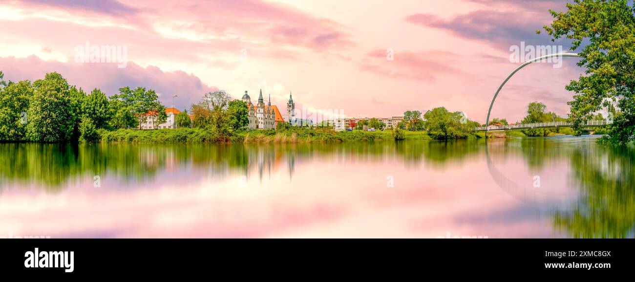 Altstadt von Dessau, Deutschland Stockfoto