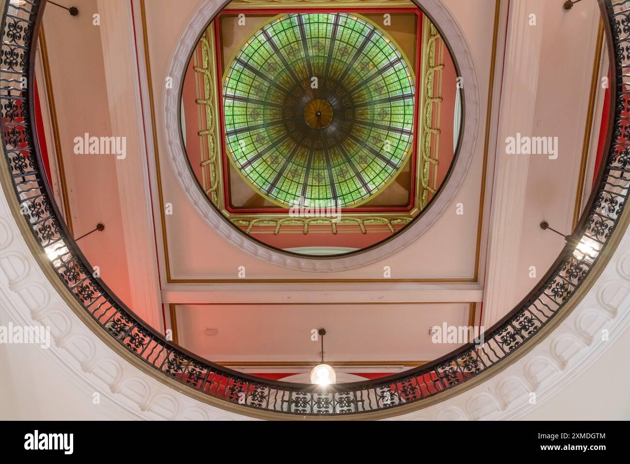 Die Queen Elizabeth Gebäude Shopping Center Architektur in Sydney, Australien, NSW. Stockfoto