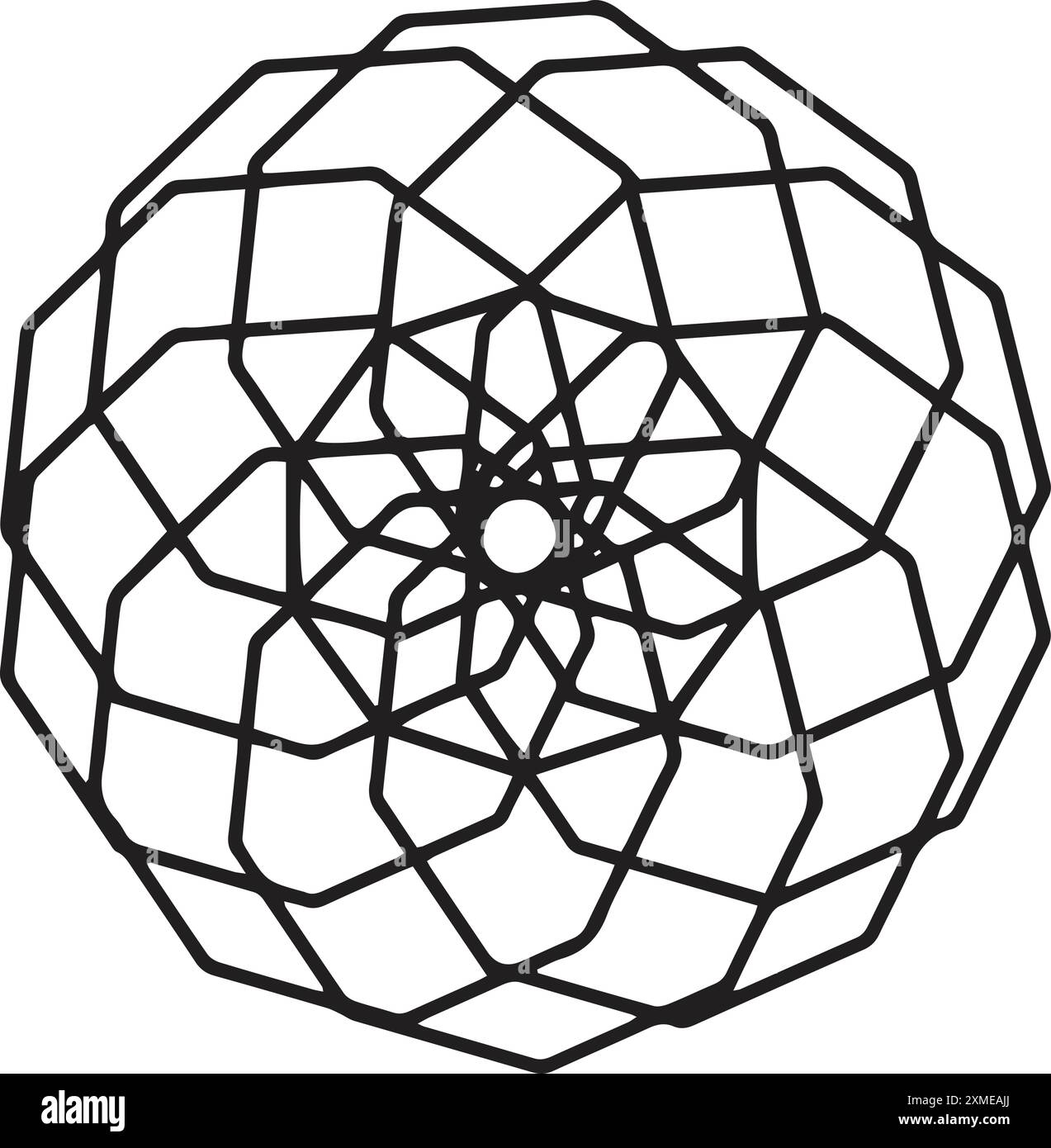 Abstrakte Geometrische Vektorform 12 Stock Vektor
