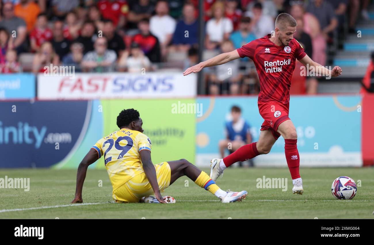 Ronan Darcy in Crawley Town Stockfoto