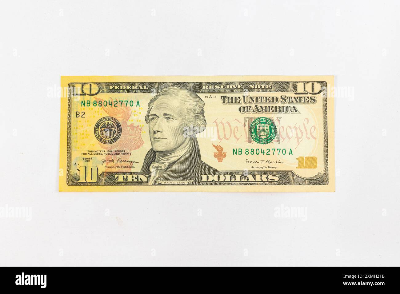 10 Papierservietten Als Dollarscheine - Grün, 16,5 X 8,5 Cm, Lustige Party-Deko
