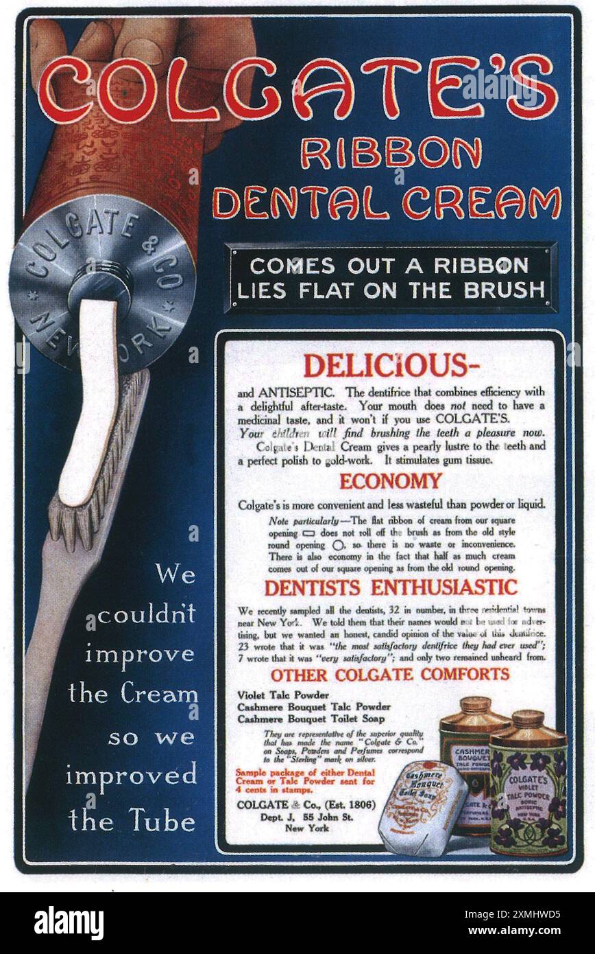 Toothpaste Ribbon Colgate toothpaste advert -Fotos und -Bildmaterial in hoher Auflösung ...
