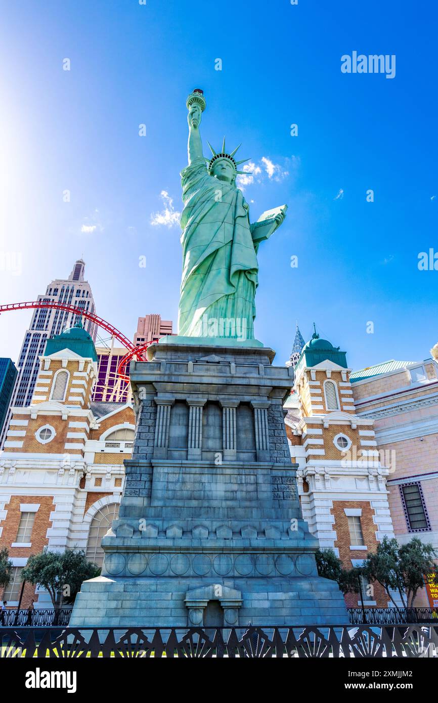 New York-New York Hotel & Casino, Las Vegas, Nevada, USA Stockfoto