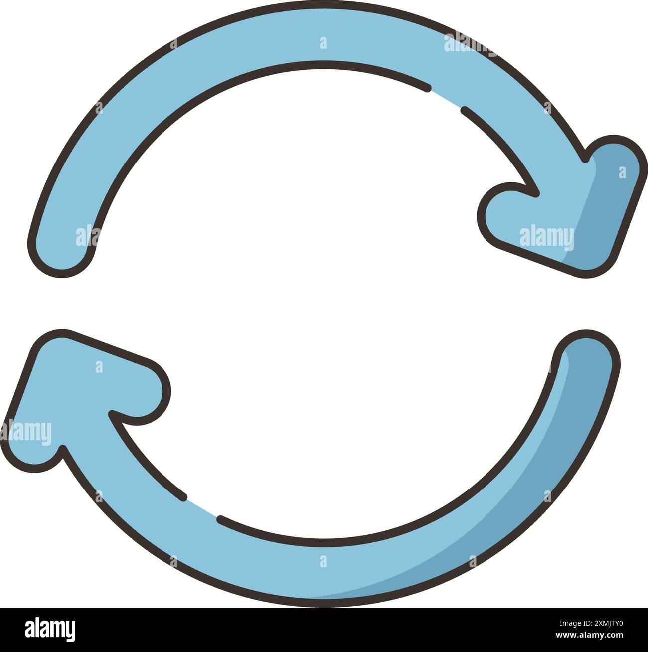 Web-Symbol Aktualisieren Stock Vektor