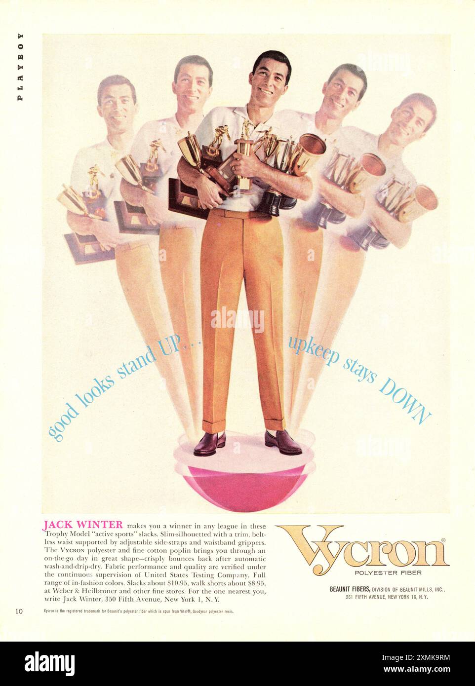 Vintage-Playboy-Magazin, Ausgabe April 1962, USA Stockfoto