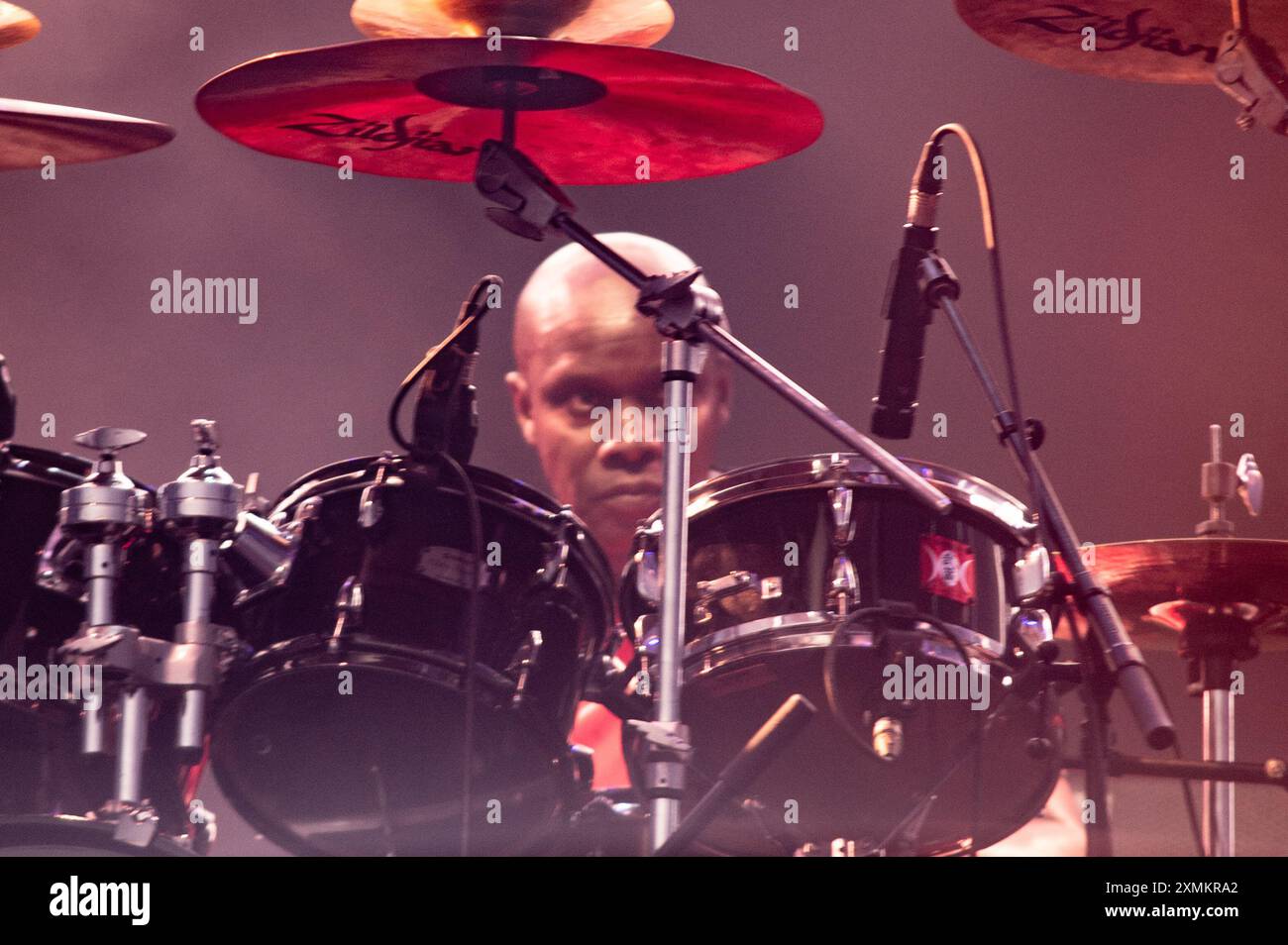 Brighton, Sussex, Vereinigtes Königreich. Juli 2024. Am letzten Tag des On the Beach Festivals stehen die Libertines in der Hauptrolle. Cristina Massei/Alamy Live News Stockfoto