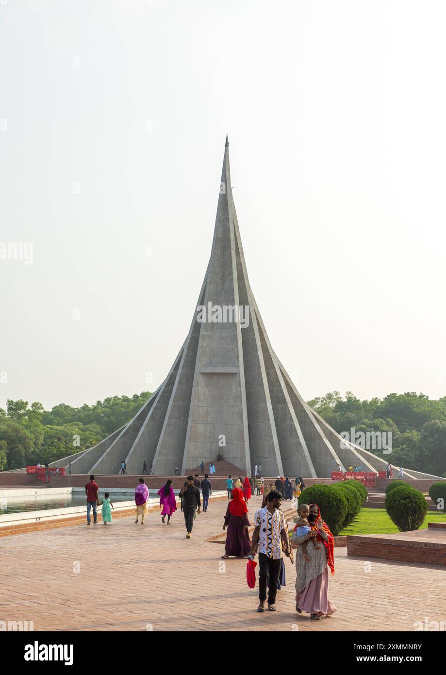 Jatiyo Sriti Shoudho National Martyrs Memorial, Dhaka Division, Savar, Bangladesch Stockfoto