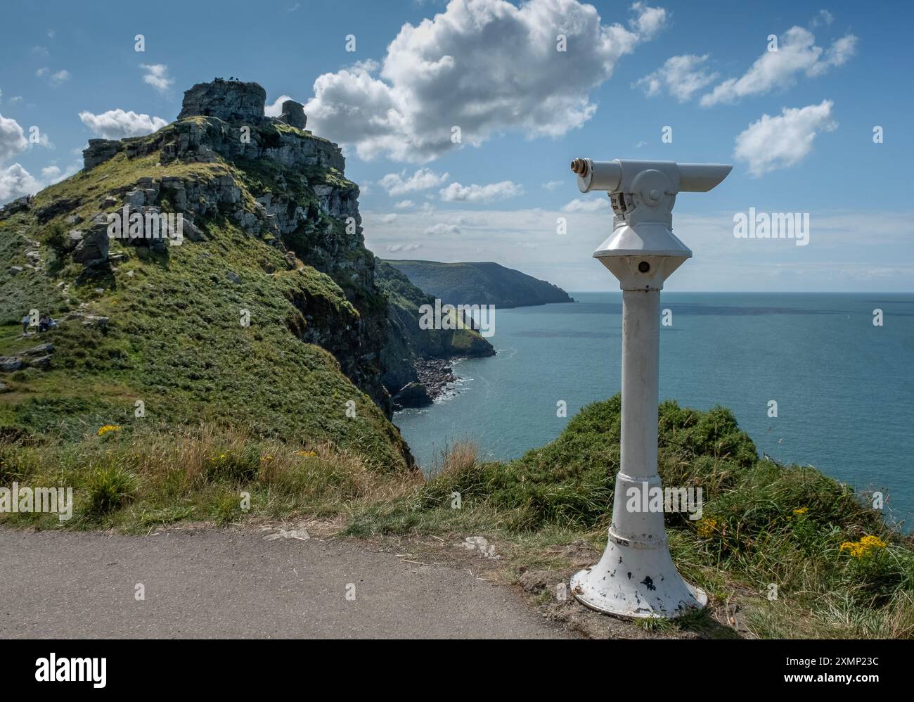 Valley of the Rocks, Lynton, Devonshire, Vereinigtes Königreich Stockfoto Valley of the Rocks, Lynton, Devonshire, Vereinigtes Königreich Stockfoto