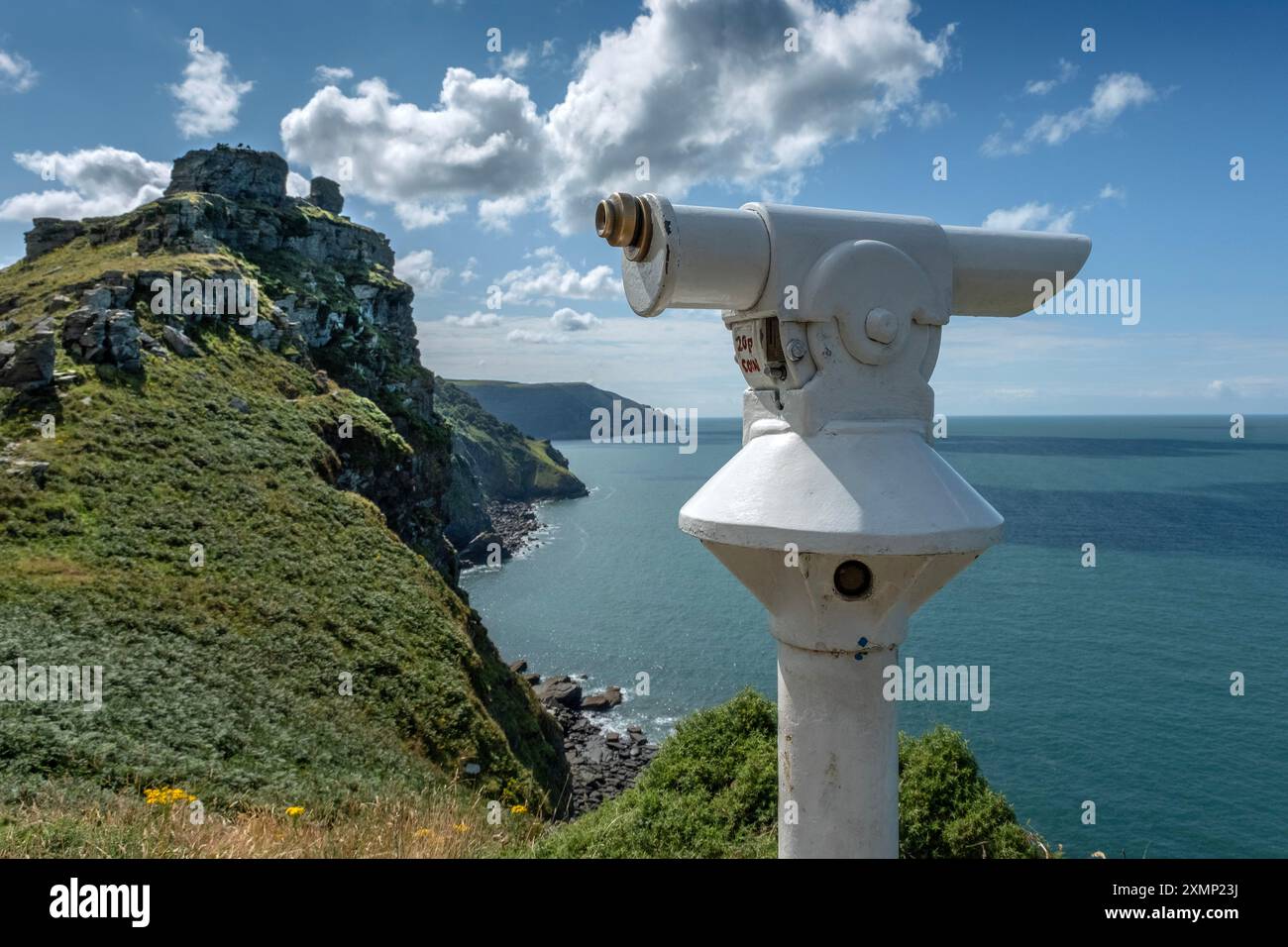 Valley of the Rocks, Lynton, Devonshire, Vereinigtes Königreich Stockfoto Valley of the Rocks, Lynton, Devonshire, Vereinigtes Königreich Stockfoto