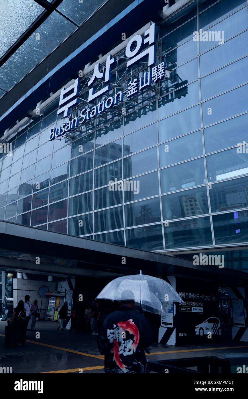 Busan KTX Station Stockfoto