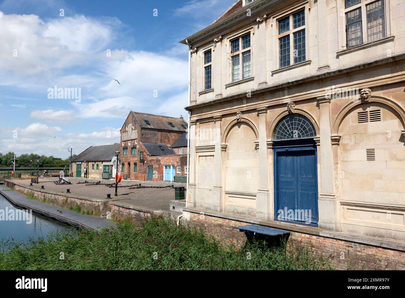 Zollhaus und Purfleet Quay, King's Lynn, Norfolk Stockfoto