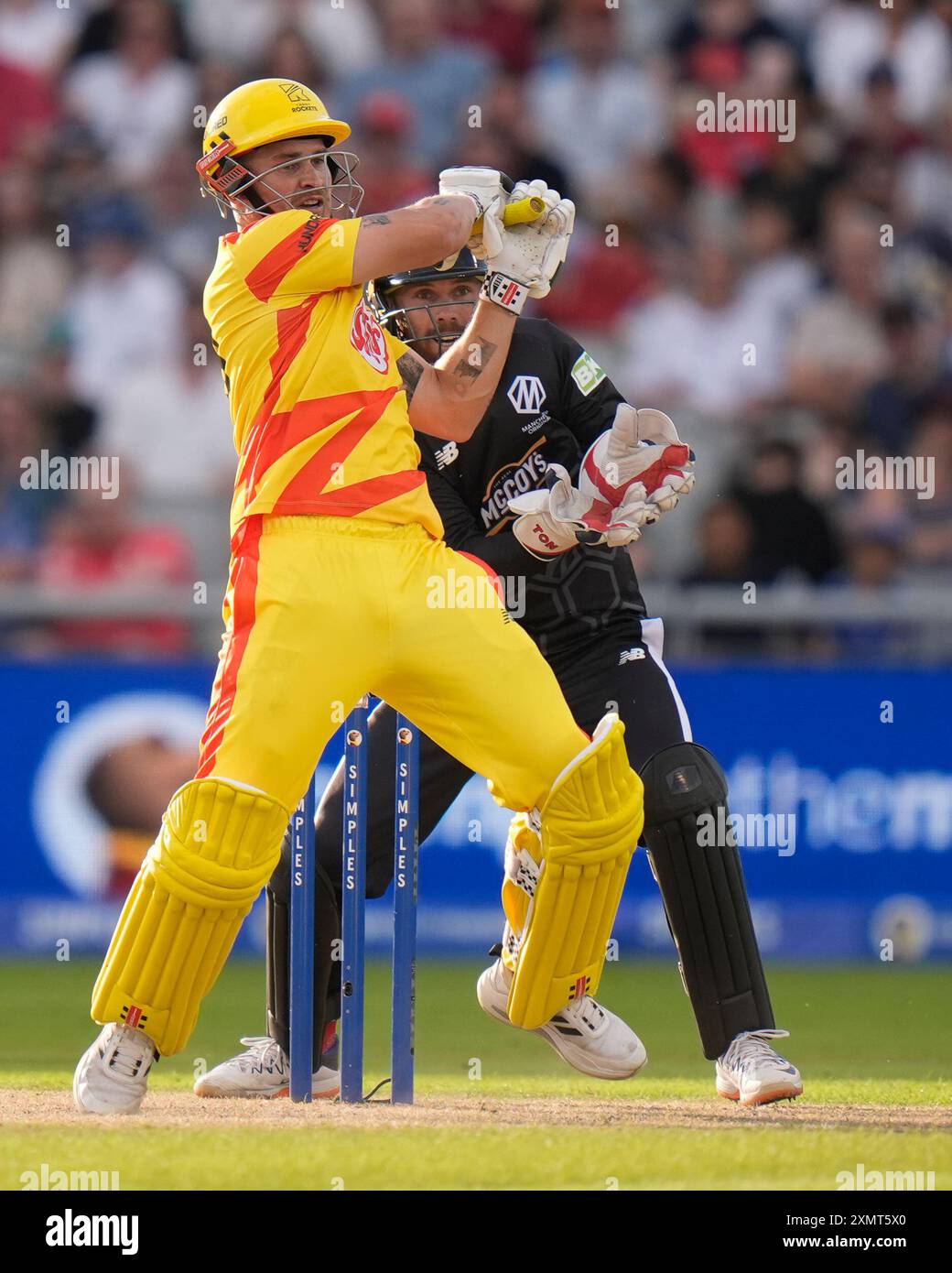Sport England Rockets 29. Juli 2024; Old Trafford Cricket Ground, Manchester, England; The ...