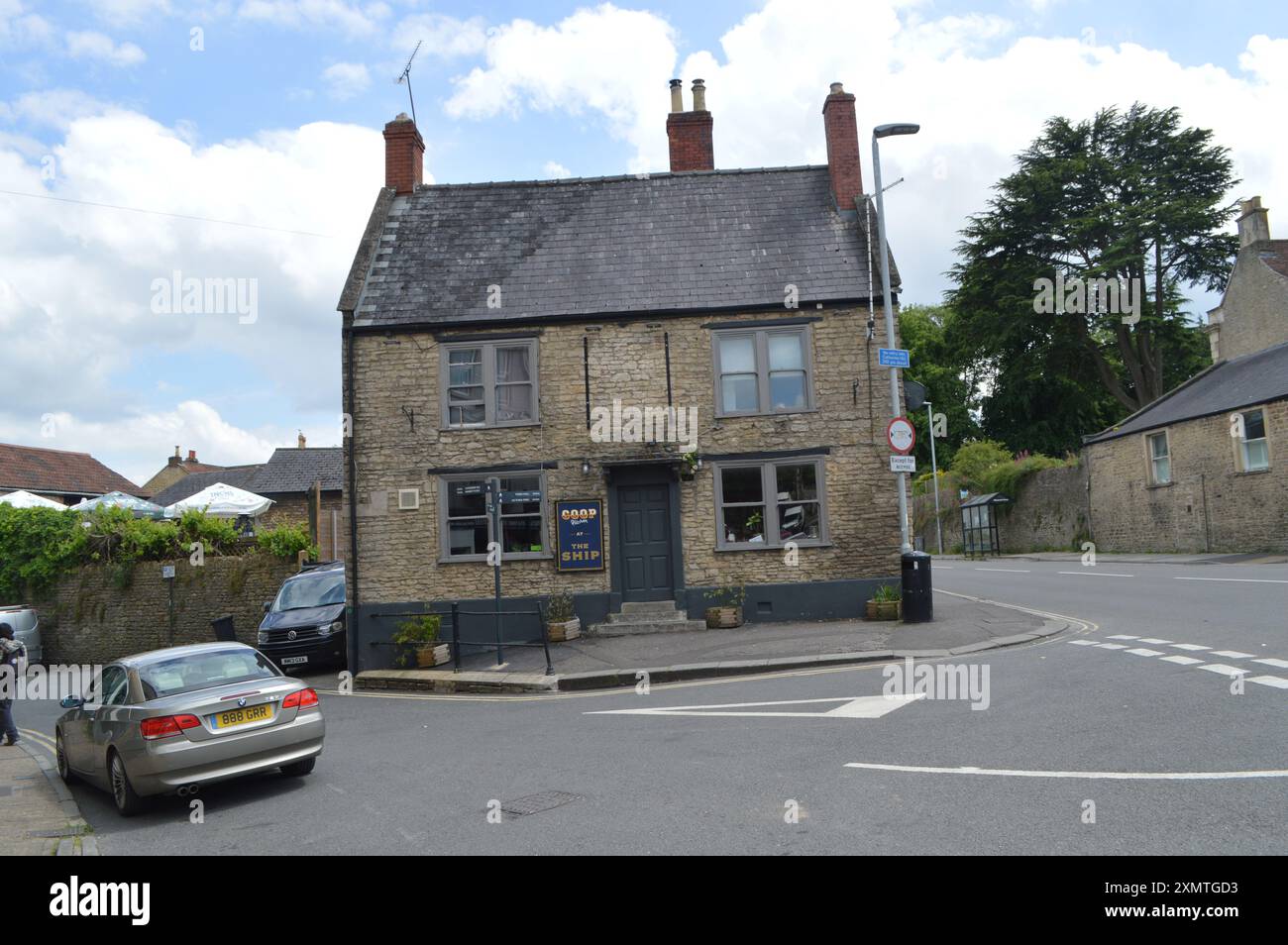 Coop Kitchen am Schiff in der Christchurch Street West. Frome, Somerset, England, Vereinigtes Königreich. Juni 2024. Stockfoto