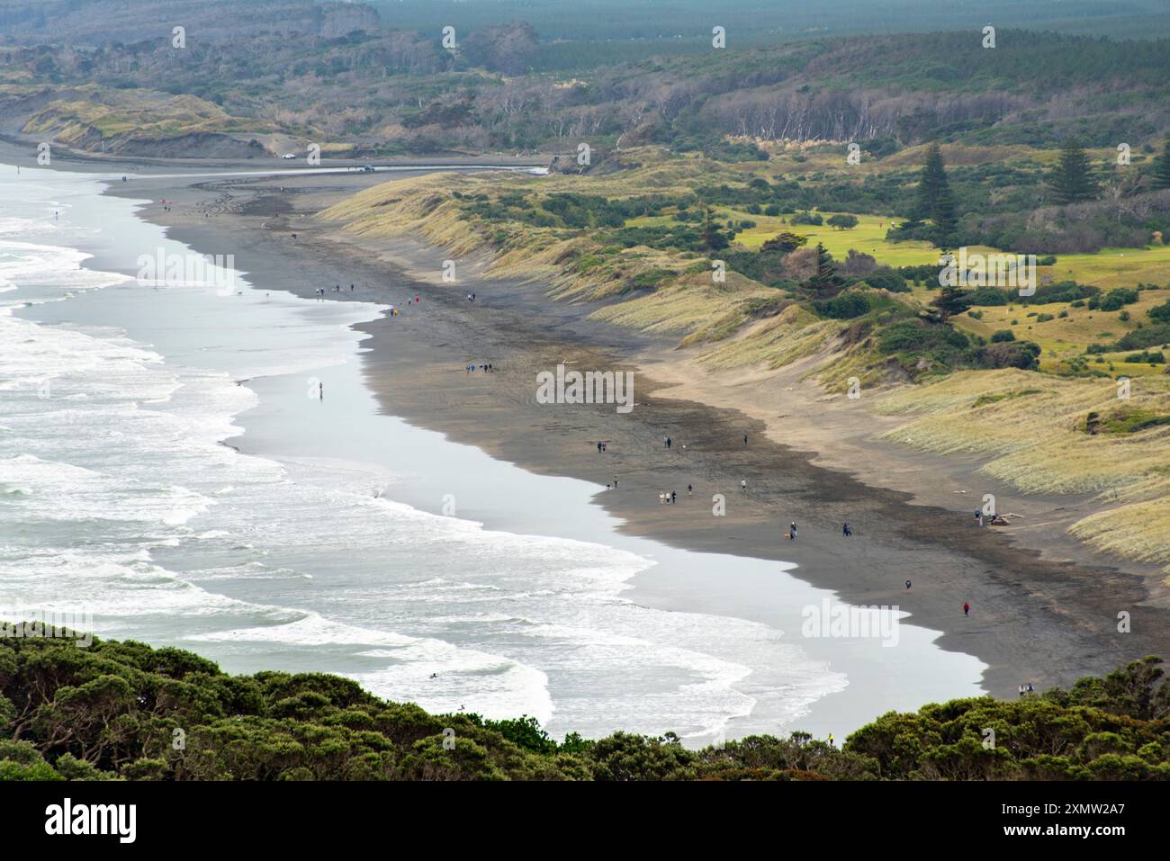 Muriwai Beach - Neuseeland Stockfoto