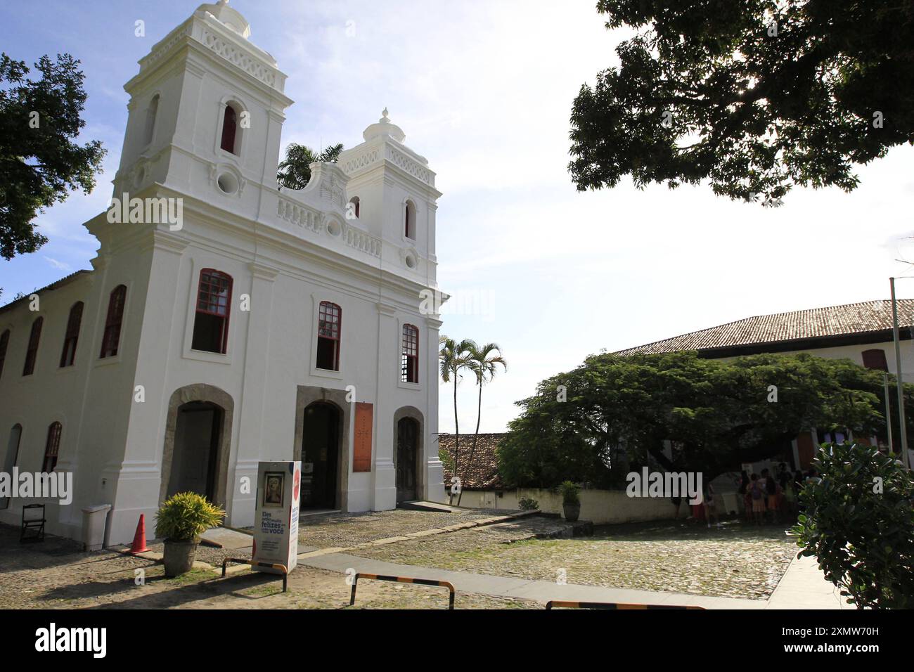 Museum für moderne Kunst in salvador salvador, bahia, brasilien - 20. Mai 2022: Architektonischer Komplex des Solar do Unhao, in dem das Museum für Moderne Kunst - MAM - in der Stadt Salvador tätig ist. SALVADOR BAHIA BRASILIEN Copyright: XJoaxSouzax 200522JOA49X Stockfoto