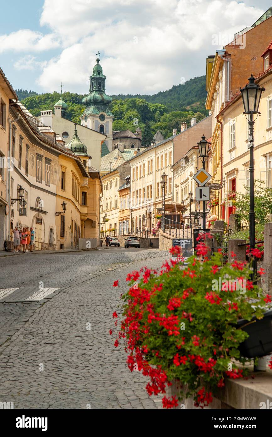 Andreja Kmeta, Banska Stiavnica, Slowakei Stockfoto