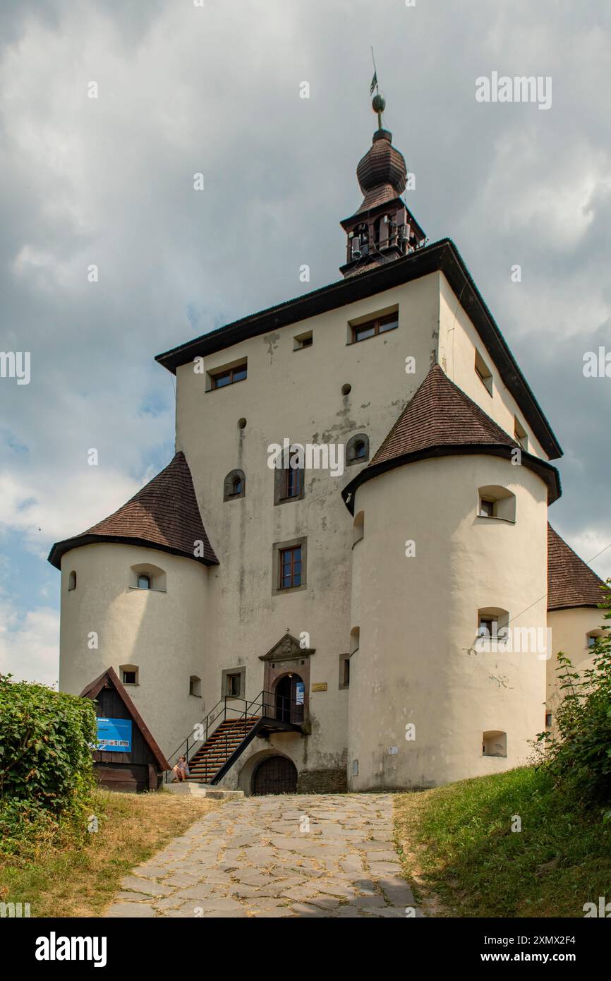 Novy Zamok, das neue Schloss, Banska Stiavnica, Slowakei Stockfoto