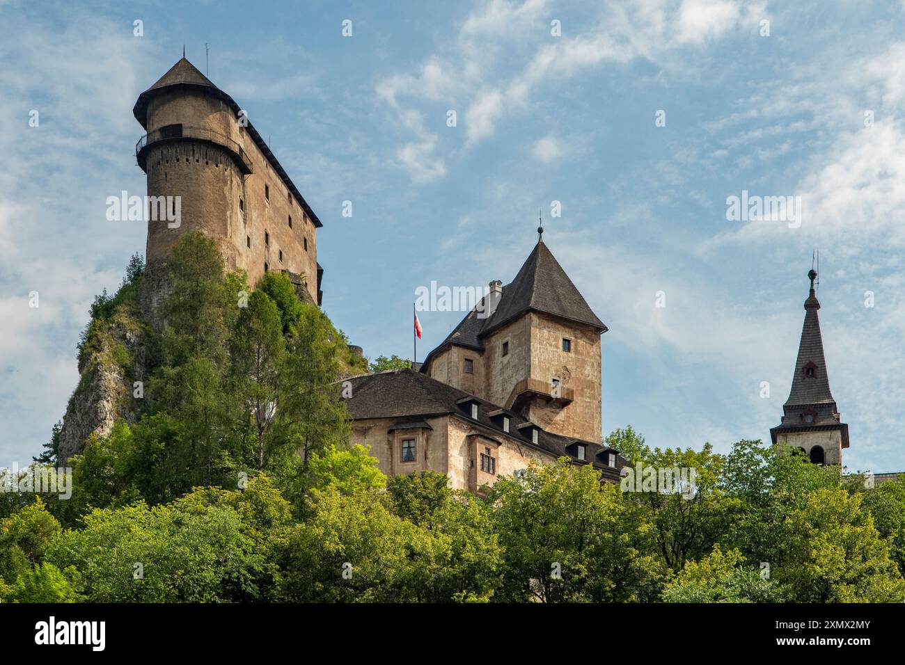 Schloss Orava, Orava, Slowakei Stockfoto