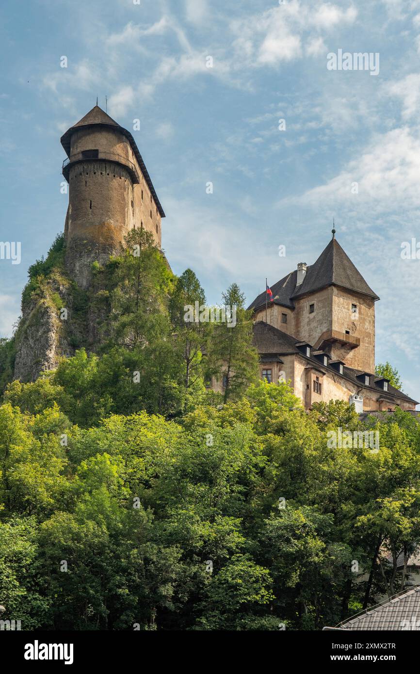 Schloss Orava, Orava, Slowakei Stockfoto
