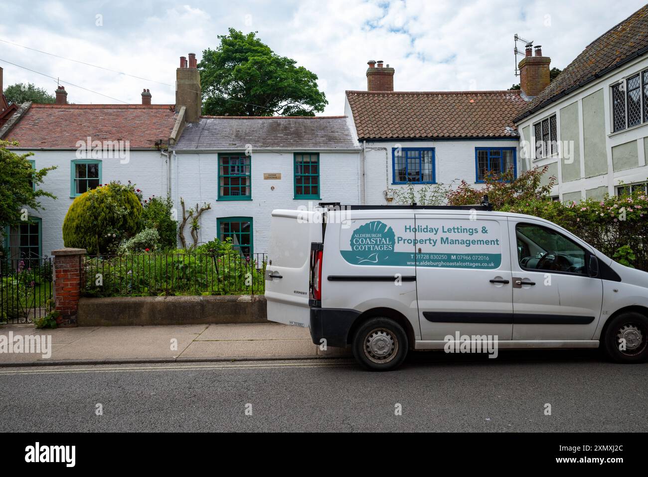 Ferienwohnungen und Armutsmanagement Aldeburgh Suffolk UK Stockfoto