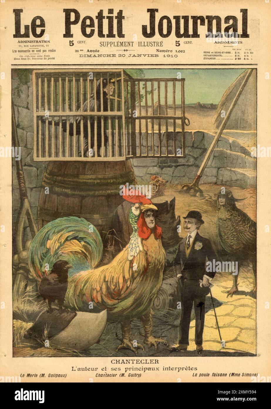 PLAY/ROSTAND/CHANTECLER Stockfoto