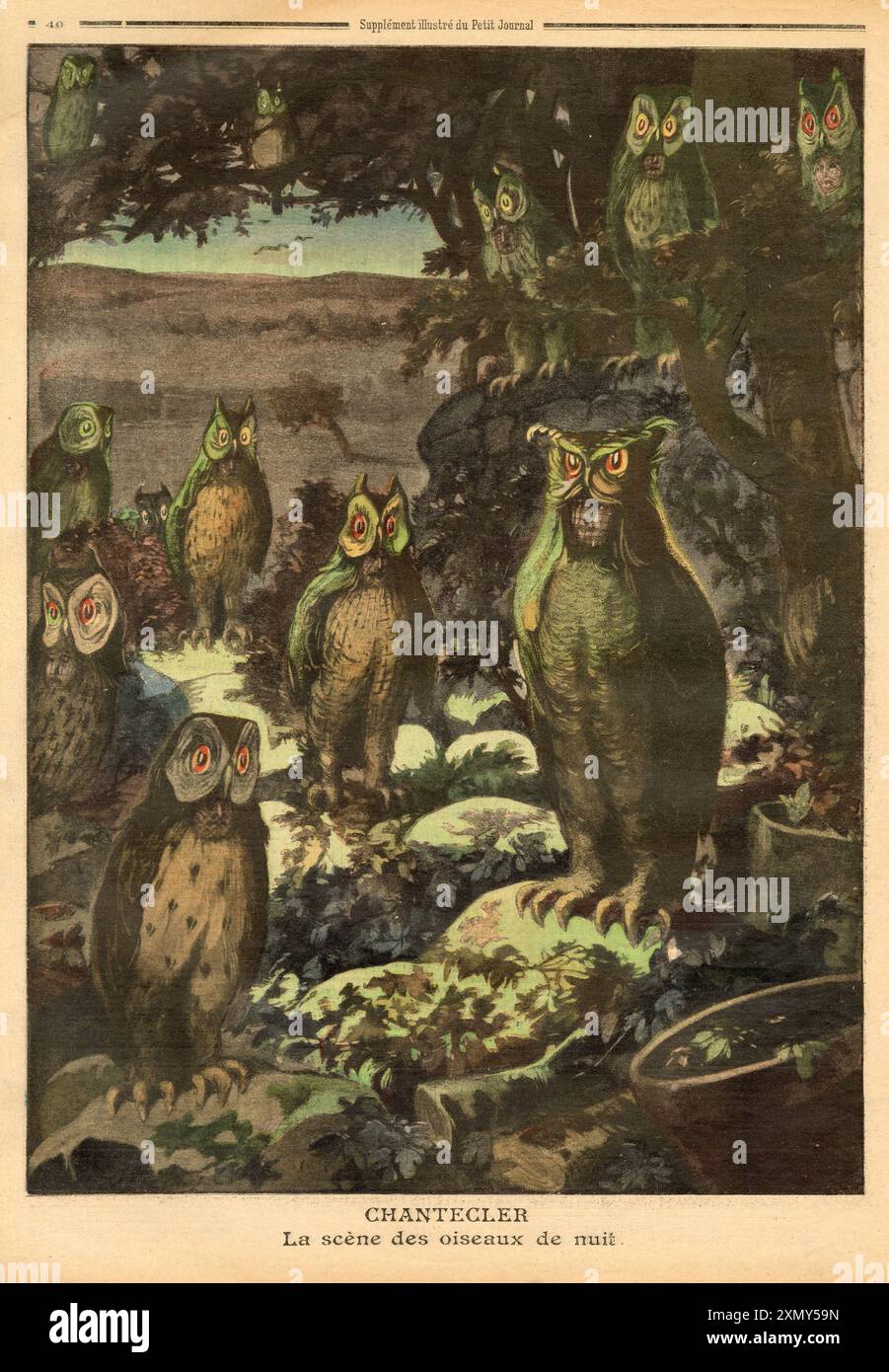 PLAY/ROSTAND/CHANTECLER Stockfoto