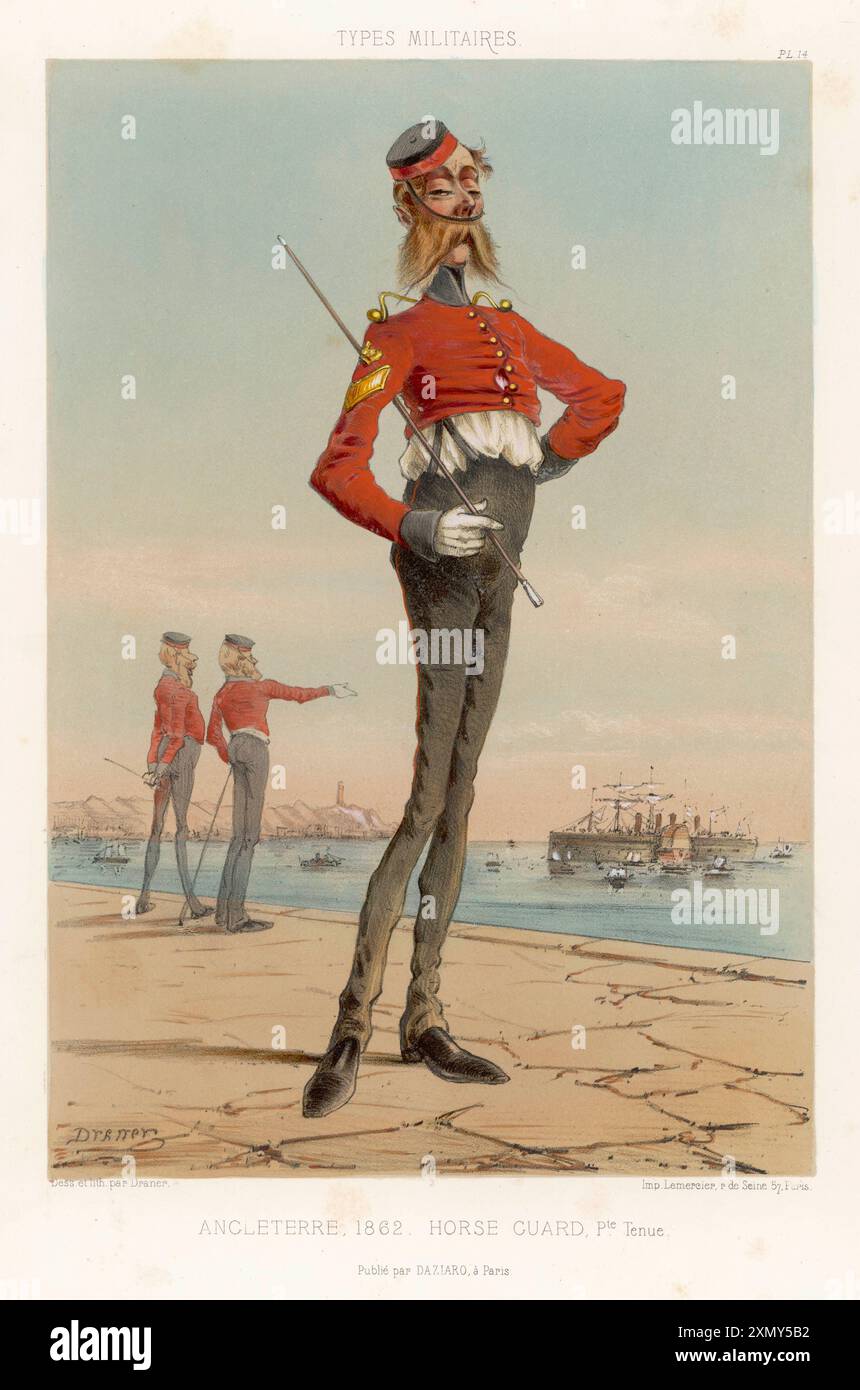 BRITISCHER OFFIZIER Stockfoto