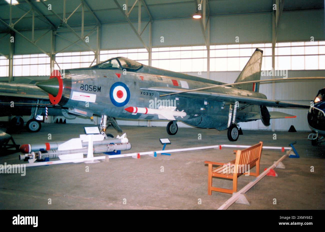 Englisch Electric Lightning F.1/3 8056M/XG337 Stockfoto