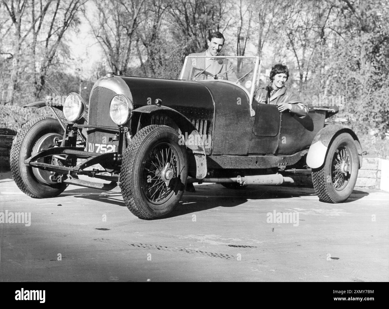 Bentley Racer XU 7521 Stockfoto