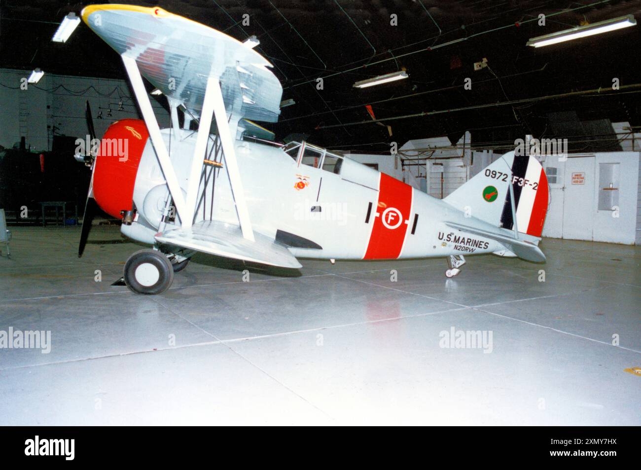 Grumman F3F-2 Replica N20RW Stockfoto