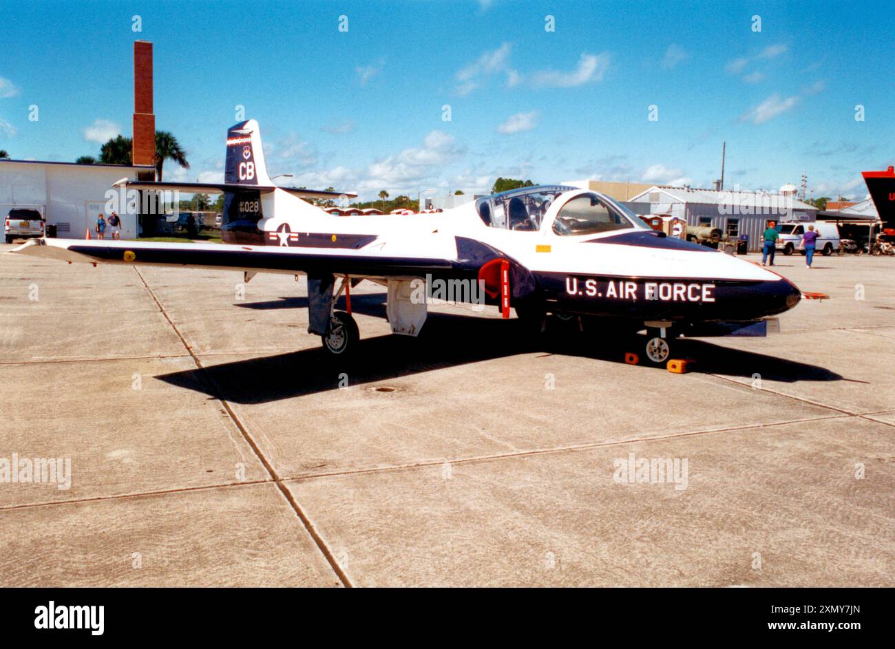 Cessna T-37B 68-8028 Stockfoto