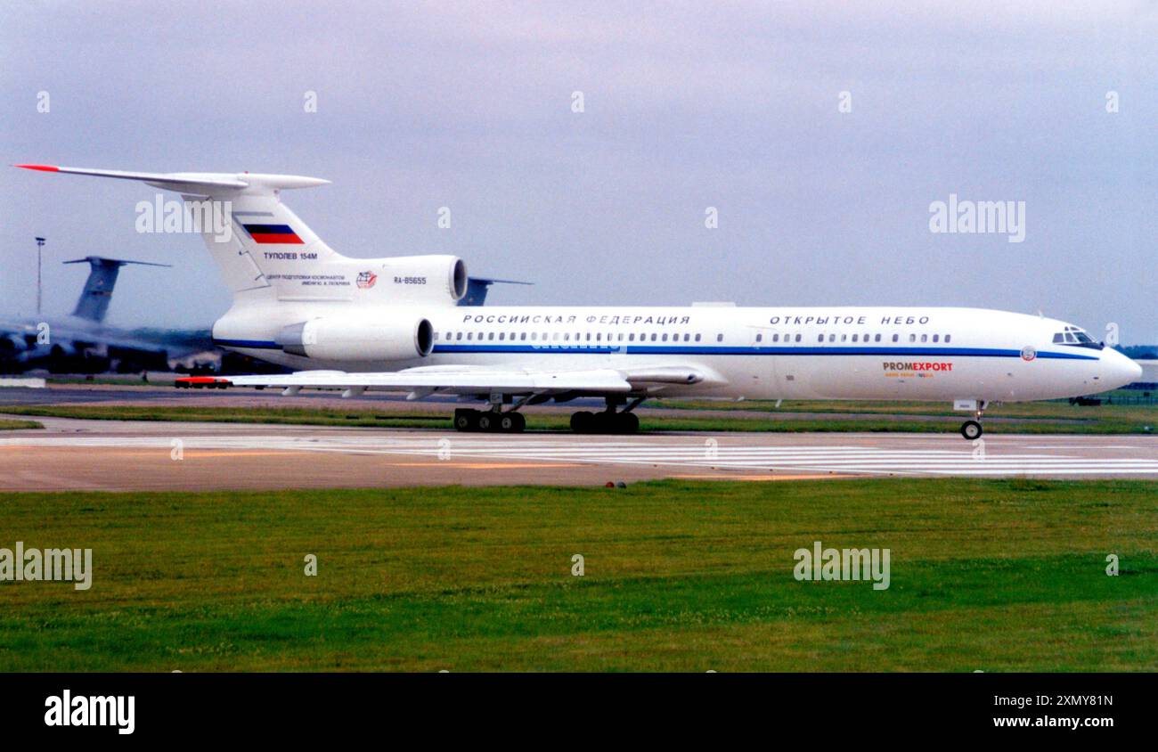 Tupolev Tu-154M RA-85655 Stockfoto