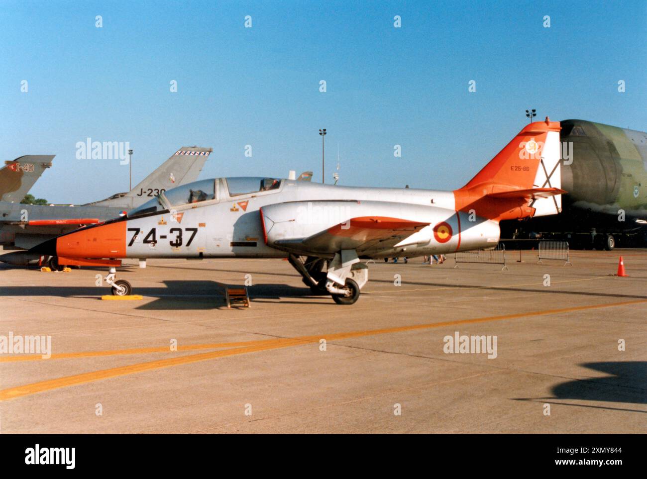 CASA C-101EB AVIOJET E.25-86 - 74-37 Stockfoto