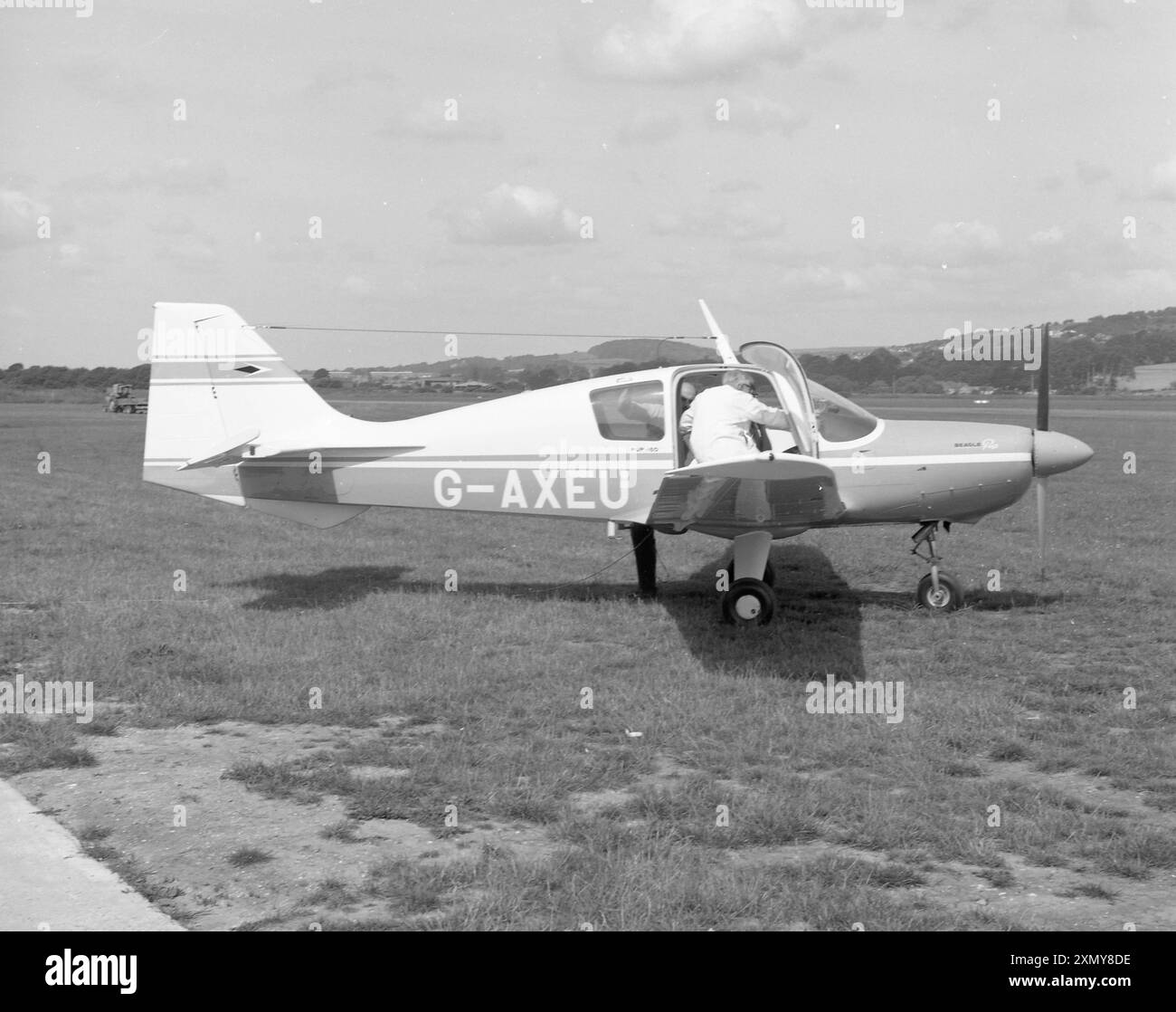 Beagle B.121 Jungtier 150 G-AXEV Stockfoto