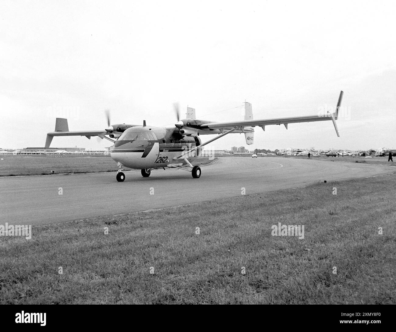 Israelische Flugzeugindustrie IAI 201 Arava 4X-IAO Stockfoto