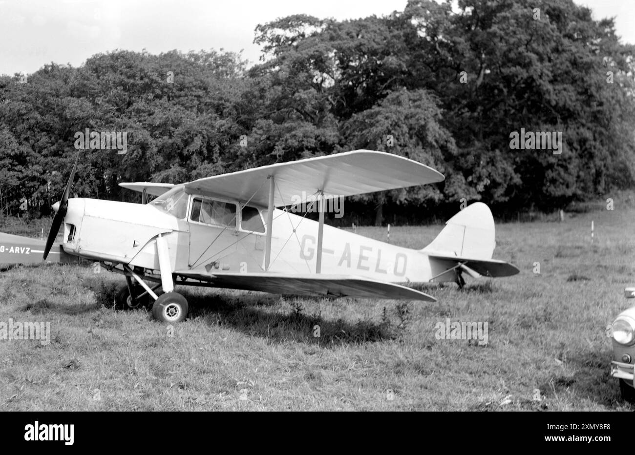 De Havilland DH.87B Hornet Moth G-AELO Stockfoto