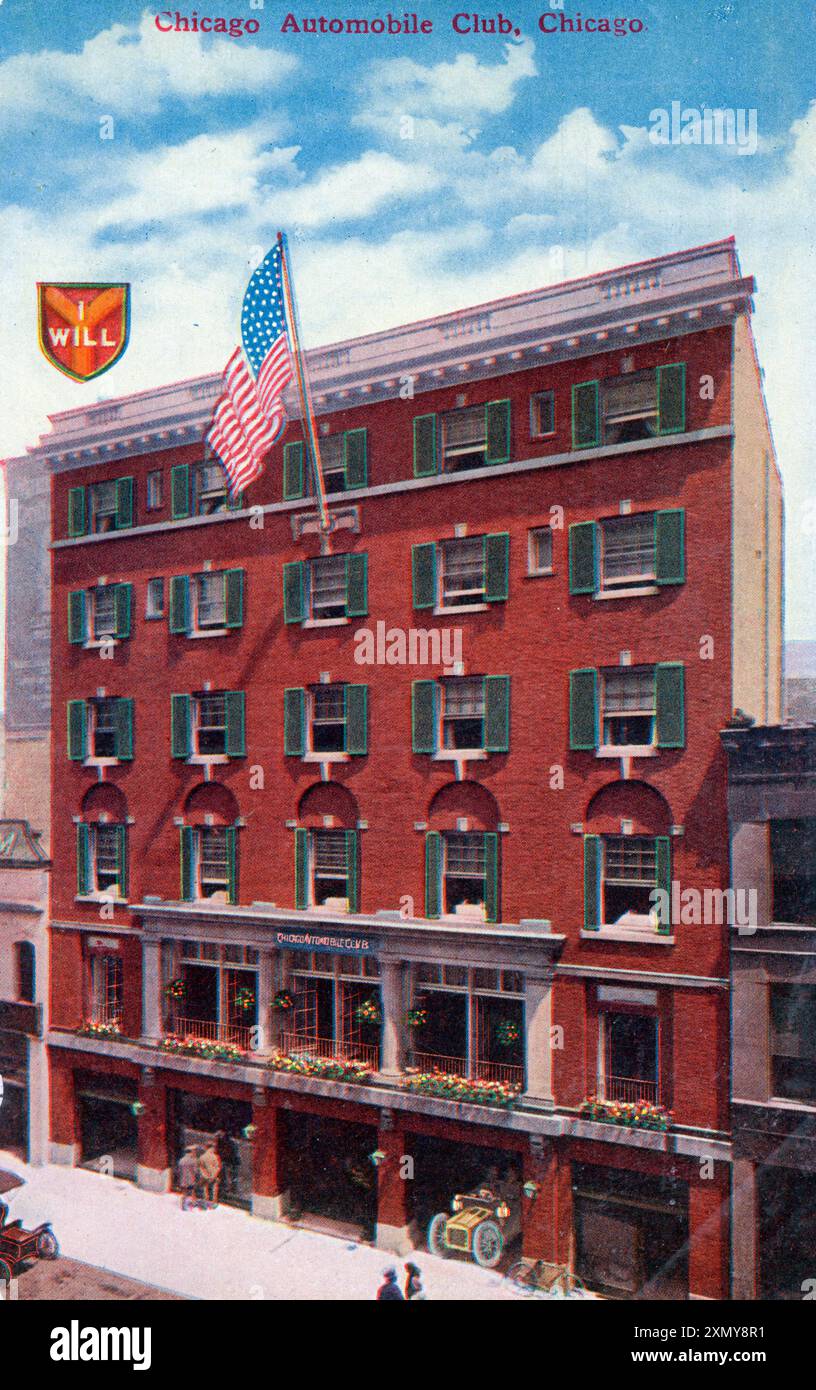 Chicago Automobile Club, Chicago, Illinois, USA Stockfoto