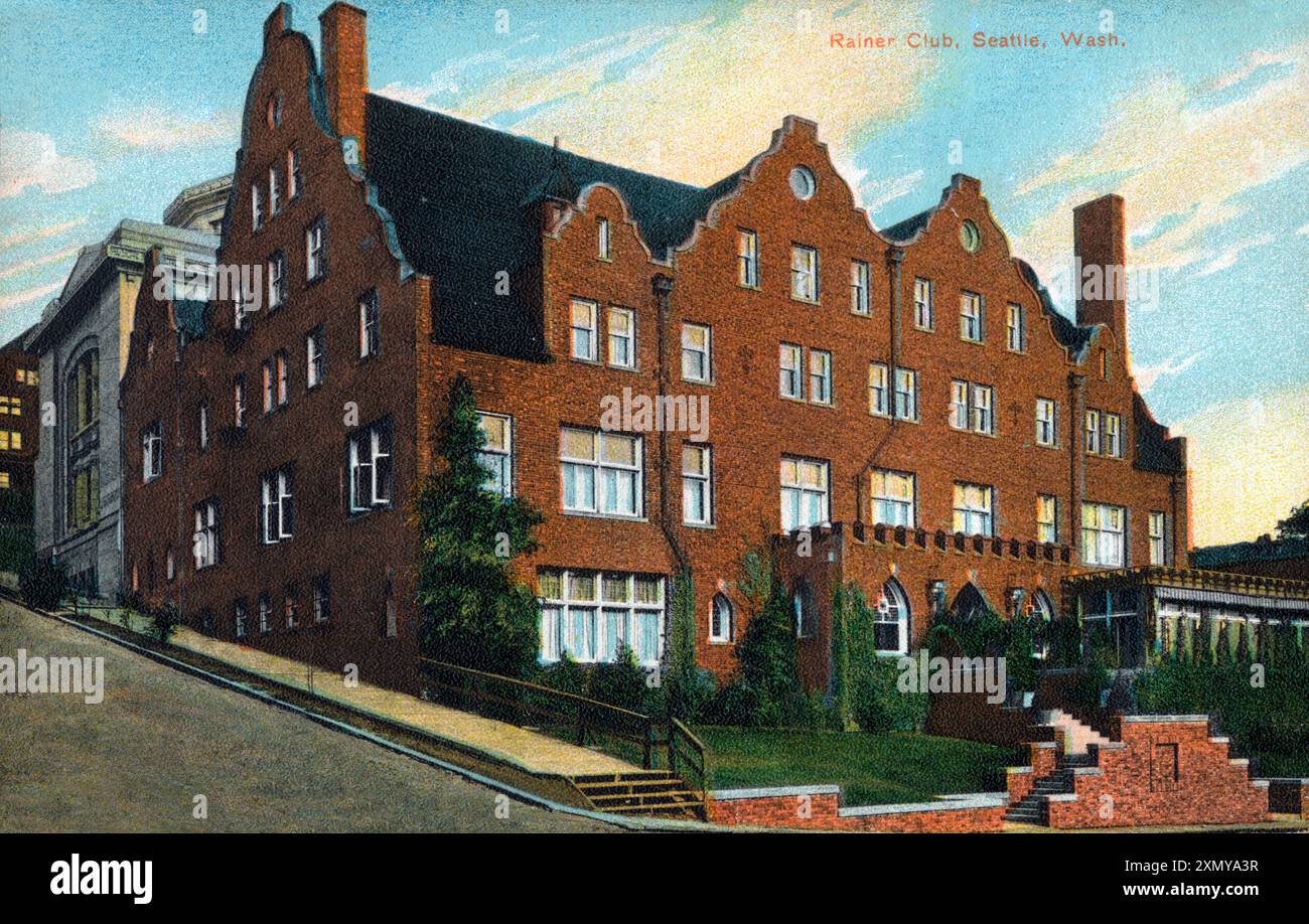 Rainer Club, Seattle, Washington, USA Stockfoto