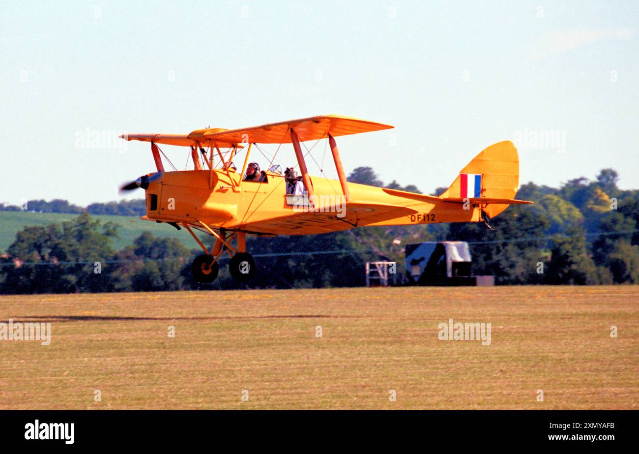 De Havilland DH.82a Tiger Moth G-ANRM - DF112 Stockfoto