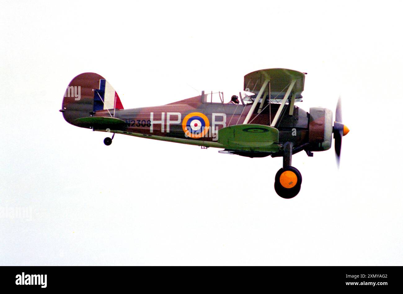 GLOSTER GLADIATOR I G-AMRK - N2308 - HP-B Stockfoto