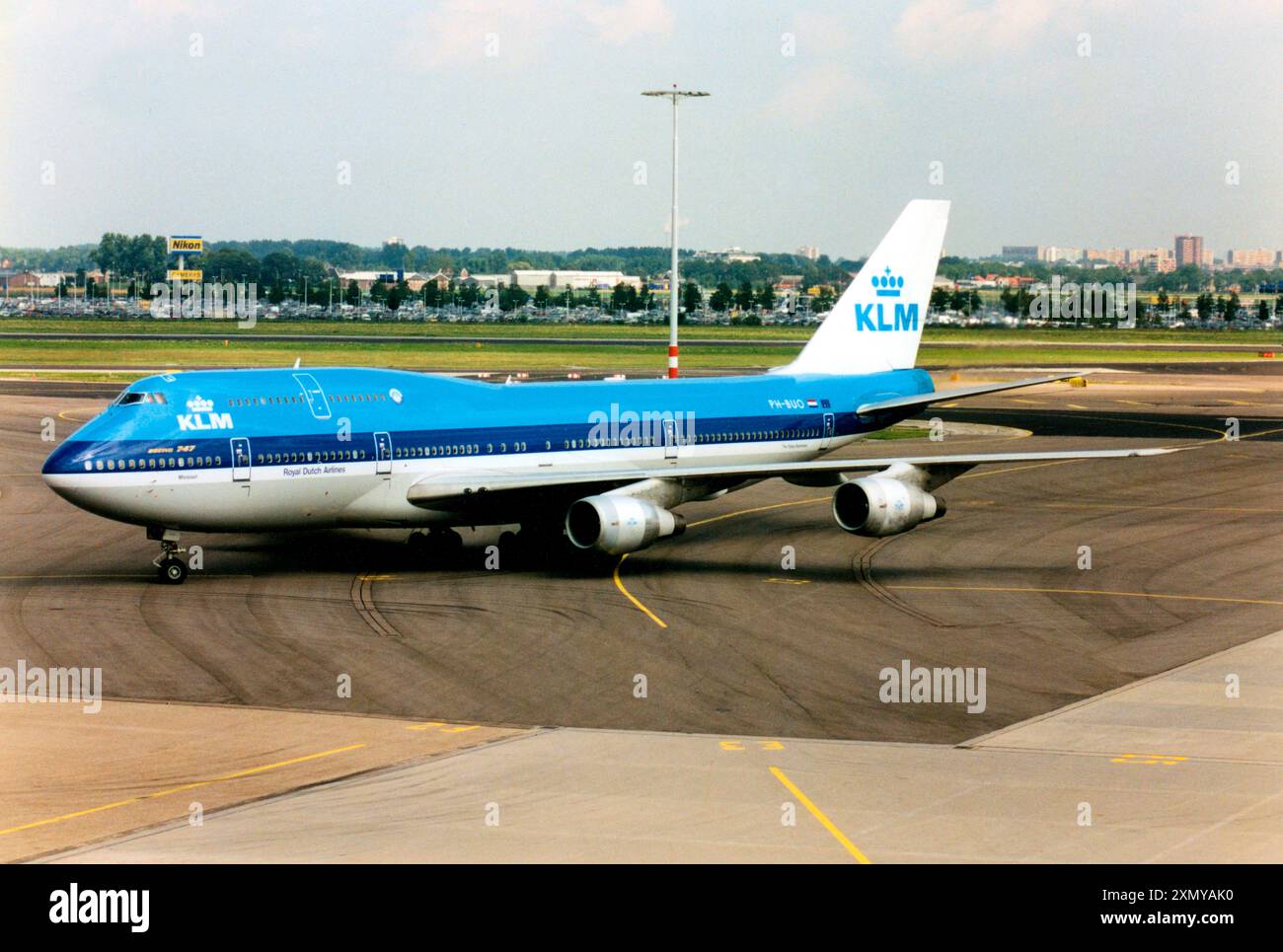 Boeing 747-206B B-2446 Stockfoto