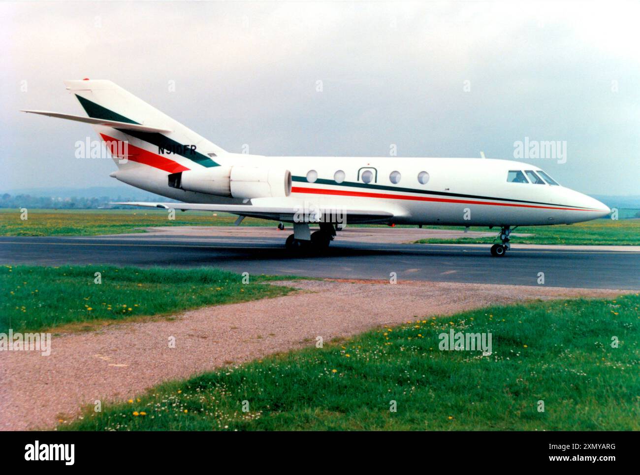 Dassault Falcon 20E N910FR Stockfoto